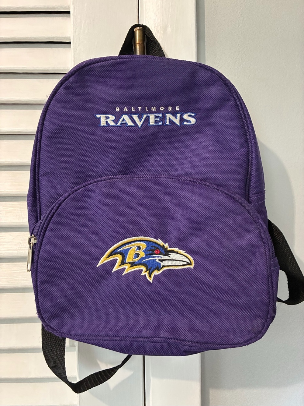 Embroidered NFL Baltimore Ravens Mini BookBag